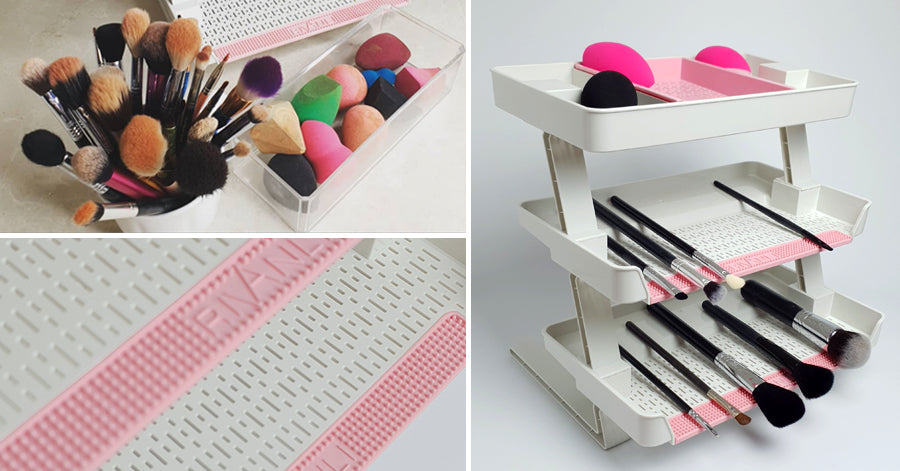 How to dry makeup brushes fast with RIVANLI drying rack? – RIVANLI ...